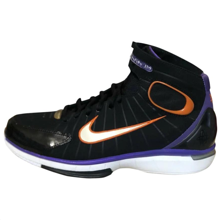 Nike Nike Air Zoom Huarache 2K4 Basketball Shoes Men's Black