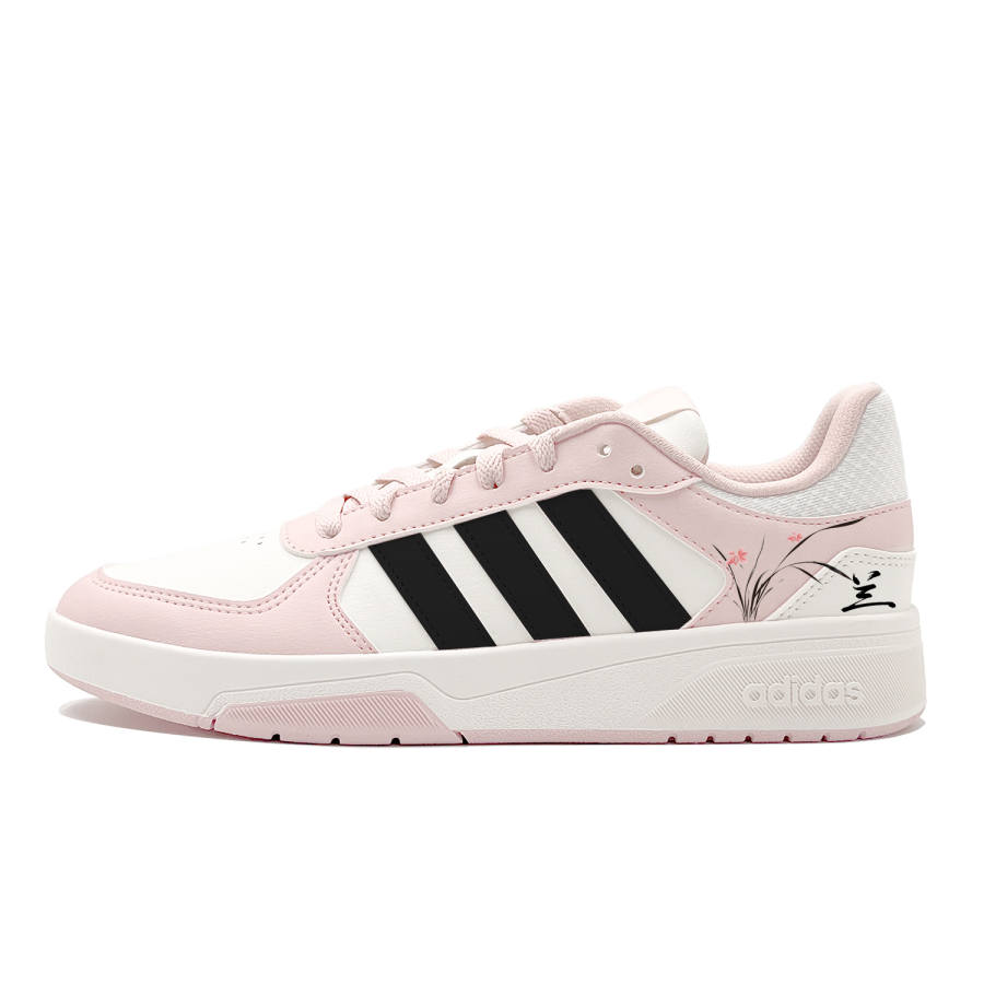 Adidas Adidas COURTBEAT Skateboard Shoes Women's Low Top White/Black