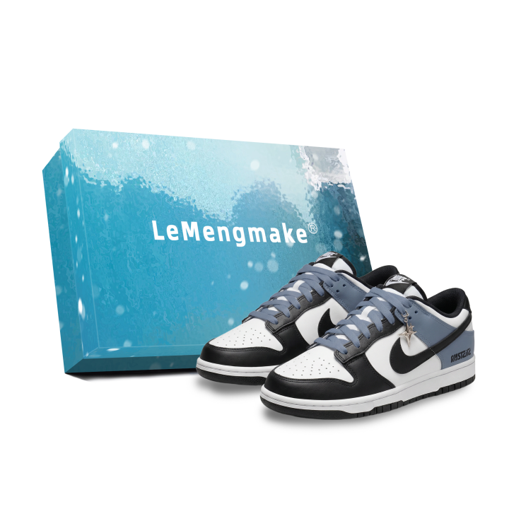 Nike Nike Dunk Skateboard Shoes Men's Low Top Haze Blue