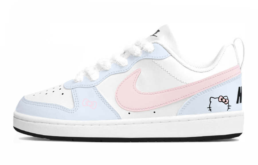 Nike Nike Court Borough 2 Low top Skateboard Shoes Pink Unisex