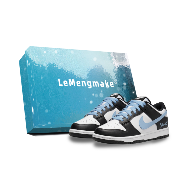 Nike Nike Dunk Skateboard Shoes Men's Low Top Blue