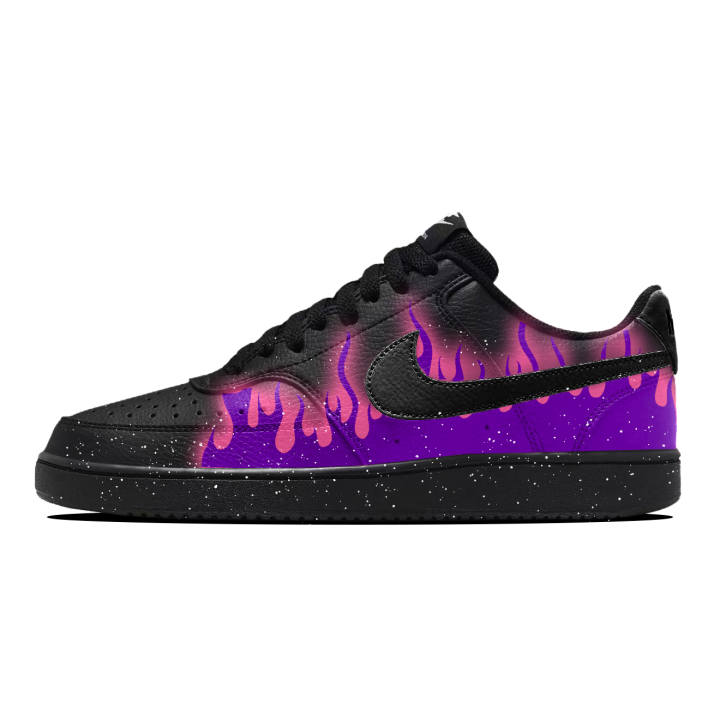 Nike Nike Court Vision 1 Skateboard Shoes Men's Low Top Purple