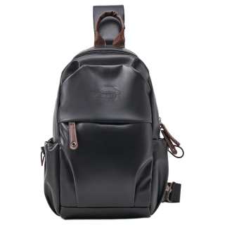 Slazenger PVC Sling Bag Regular Unisex Black
