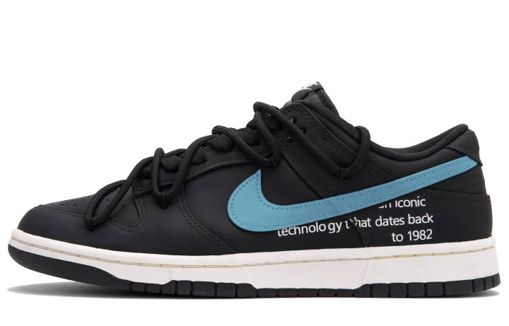 Nike Nike Dunk Restricted Area A Low top Skateboard Shoes Unisex Black Blue