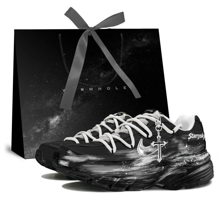 Nike Nike Initiator Running Shoes Men's Low Top Black/White