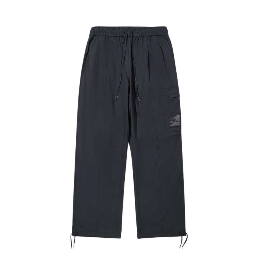 Li-Ning Li Ning Casual Pants Men's Charcoal Black Moderate Straight Fit Pants