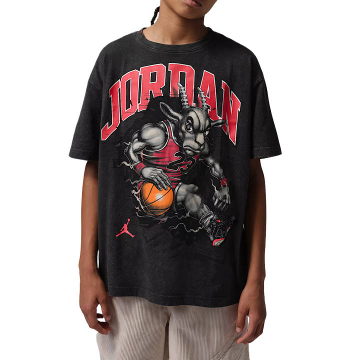Jordan Jordan Kids T Shirts Crew Neck Moderate