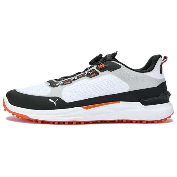 PUMA PUMA IGNITE ELEVATE 2 Lightweight Support Golf Shoes Men's Black White