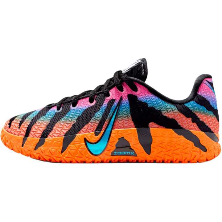 Nike Nike Low top Basketball Shoes Black Orange Unisex