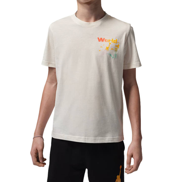 Jordan Jordan Kids T Shirts Crew Neck Moderate