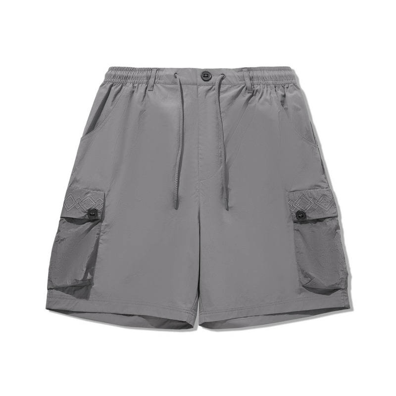 Li-Ning Li Ning Casual Shorts Unisex Elegant Gray Moderate