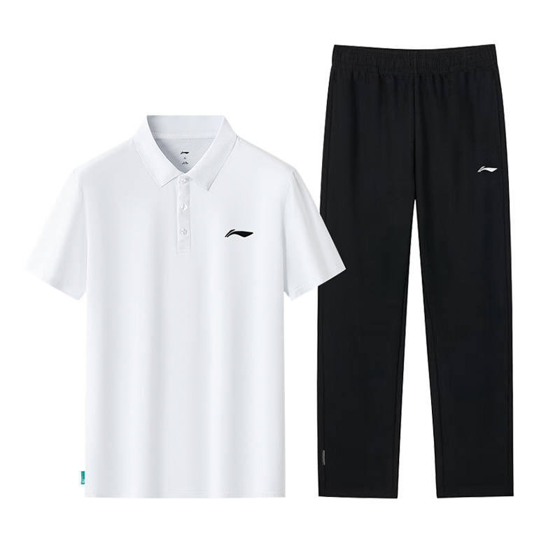 Li-Ning Li Ning Casual Sportswear Unisex Lapel Moderate