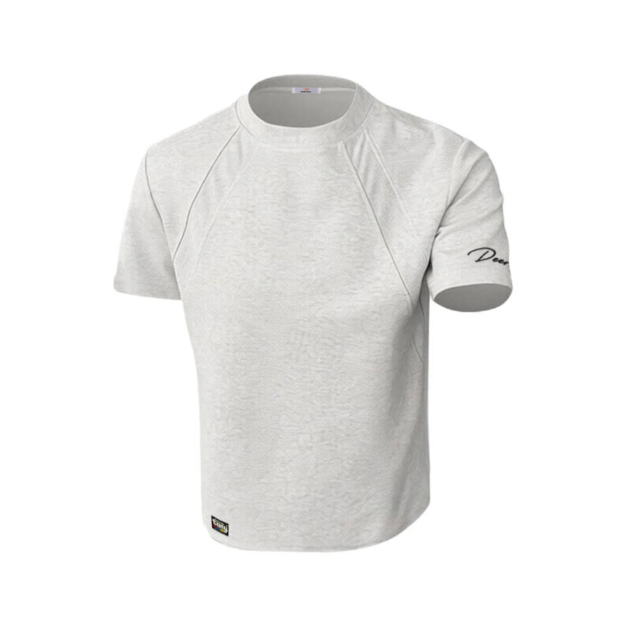 DEERWAY T Shirts Unisex Crew Neck Moderate Heavyweight