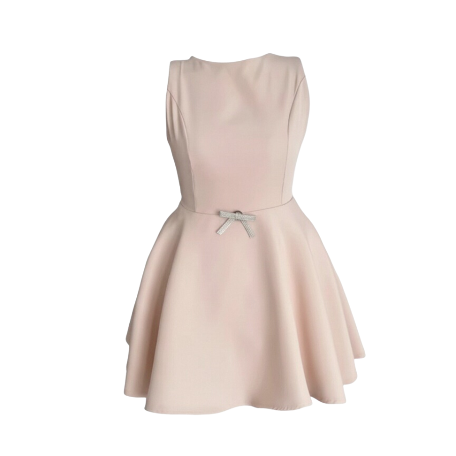 MTHE Sleeveless Dresses Women's Square Collar Moderate Short