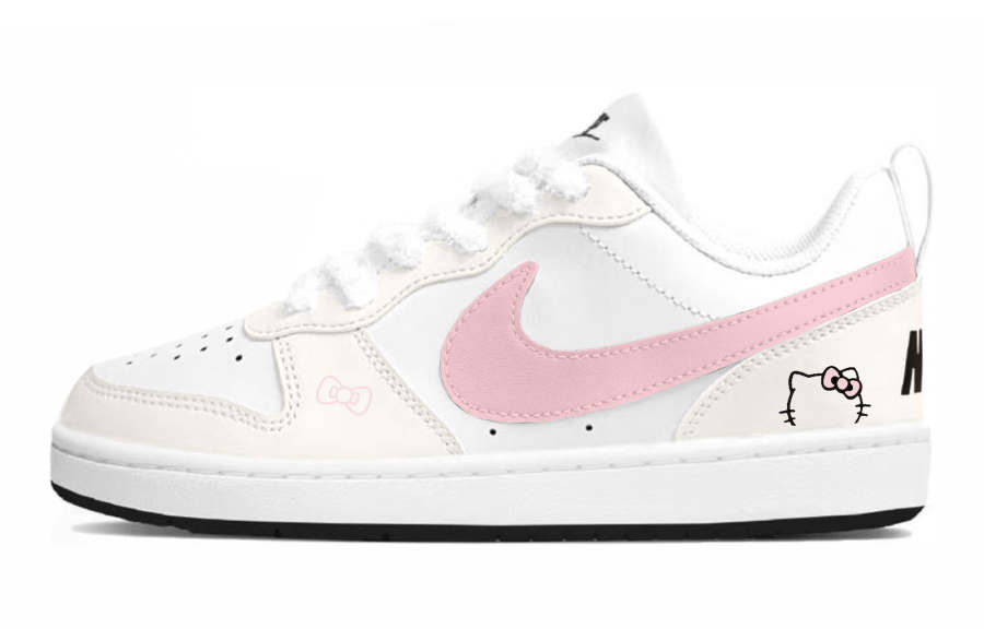 Nike Nike Court Borough 2 Low top Skateboard Shoes Pink Unisex