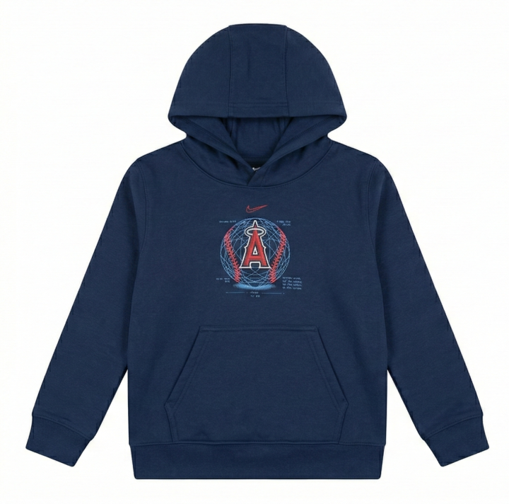 Nike Nike X MLB Kids Sweatshirts Hooded Non Detachable Moderate