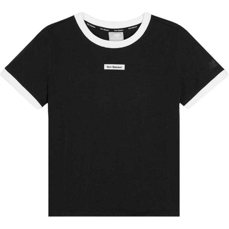 New Balance New Balance T Shirts Women's Black Crew Neck