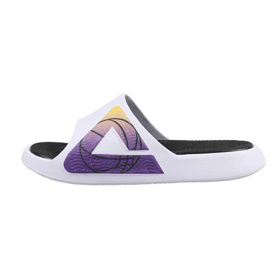 PEAK Statistic Sandals EVA Graffiti Slip Resistant Abrasion Resistant Quick Dry Cushioning Slide Slippers Men's