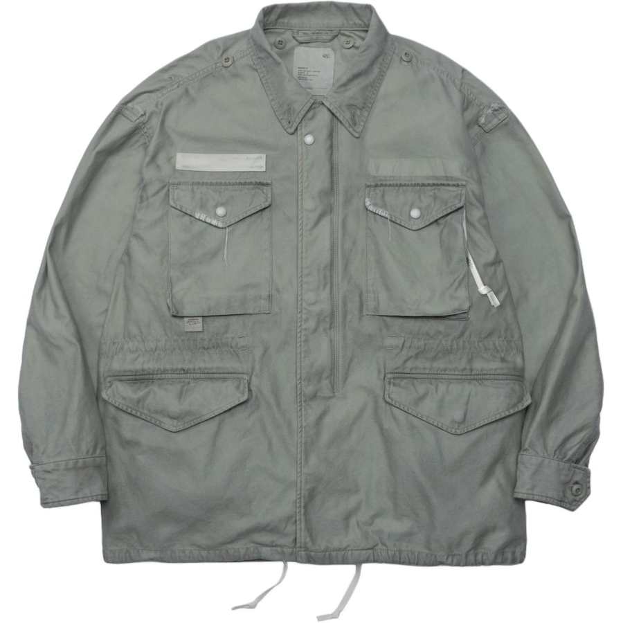 MADNESS MADNESS Jackets Unisex Green Lapel Moderate Workwear