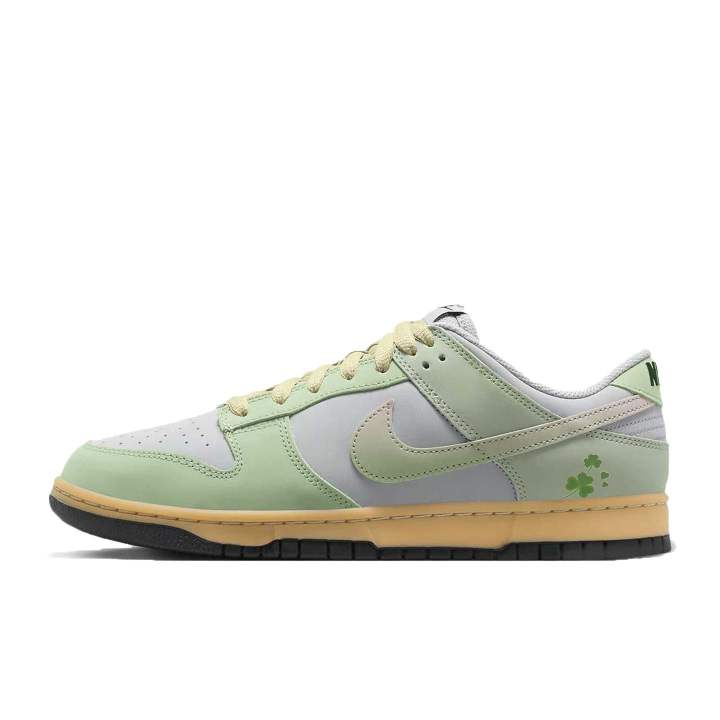 Nike Nike Dunk Mist Cyan Leather Abrasion Resistant Slip Resistant Low top Skateboard Shoes Unisex Light Green