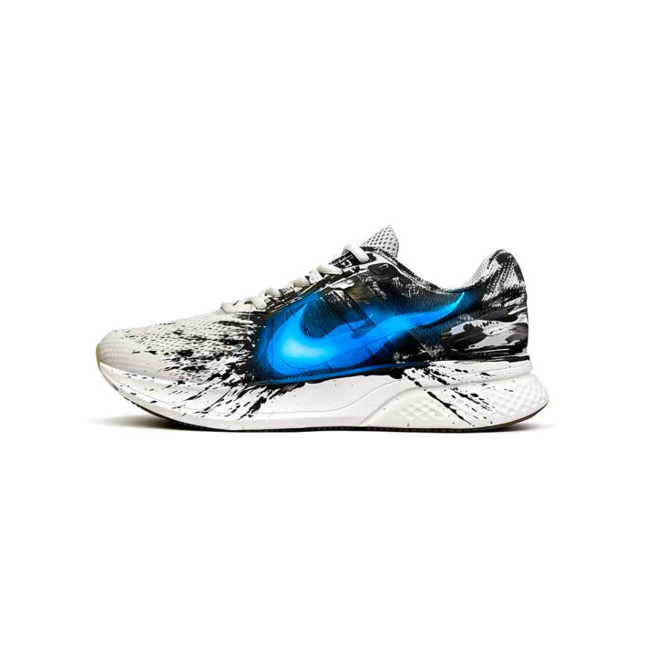 Nike Nike Run Swift 2 Running Shoes Men's Low Top Black/White/Blue/Gray