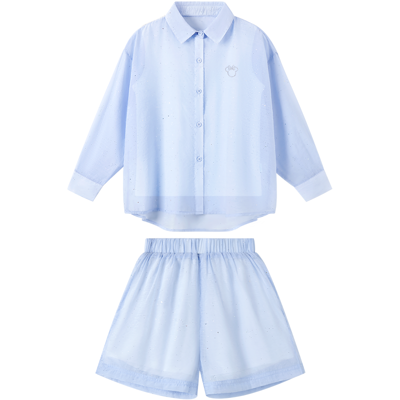 Disney Kids Casual Sportswear Lapel Thin