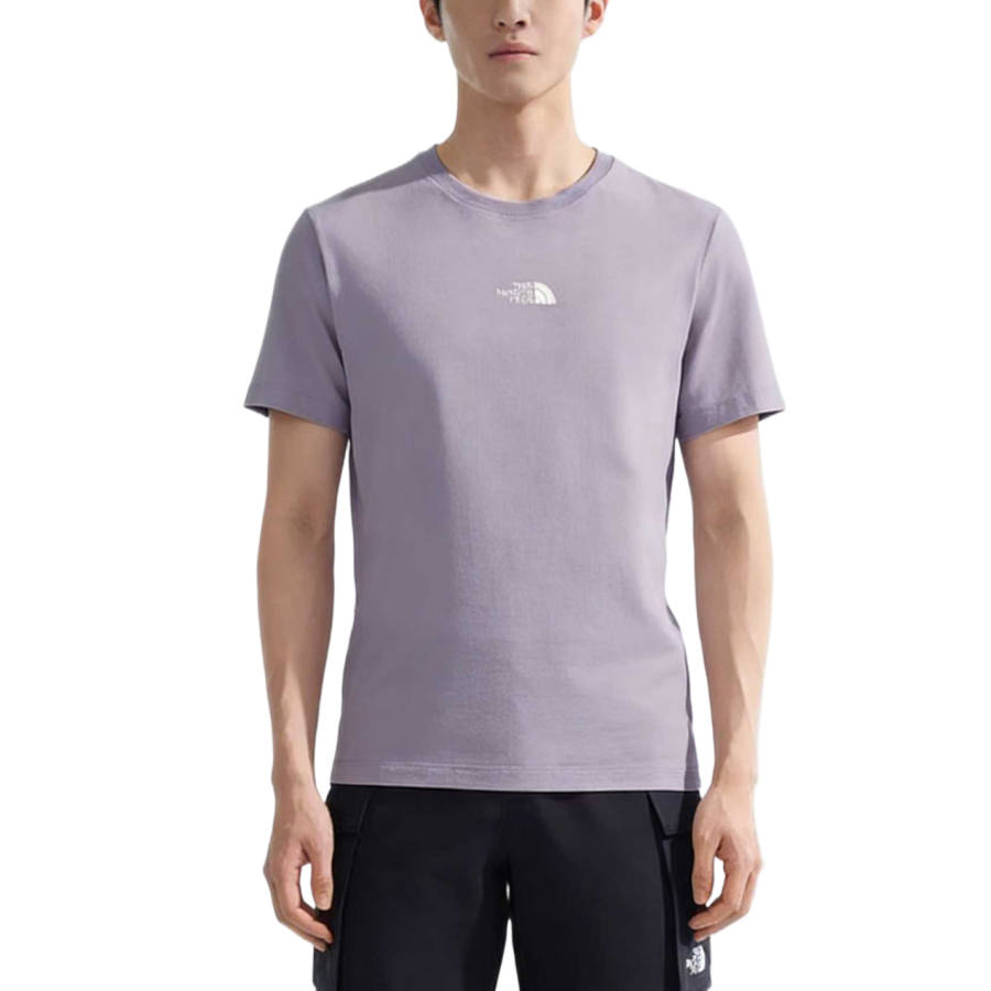 THE NORTH FACE T Shirts Men's Dark Gray Crew Neck Moderate