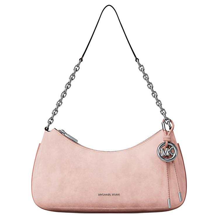 MICHAEL KORS Nolita Nubuck Handbag, Shoulder Bag Medium Women's Smoky Rose