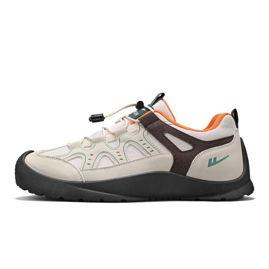 WARRIOR Casual Shoes Men's Low Top White/Black, Khaki/Green, Black/Gray