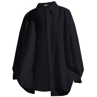 GDRX Shirts Unisex Lapel Thin Shirt