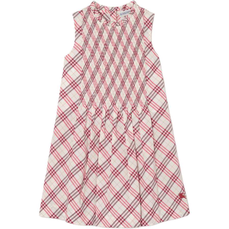 Burberry Kids Dresses Crew Neck Moderate Mid Length