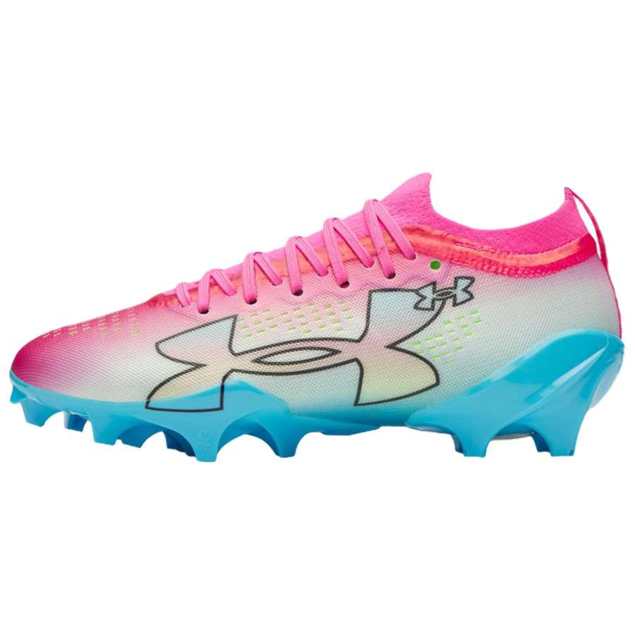 Under Armour Blur Pro Breathable Rugby Shoes Men's Pink White