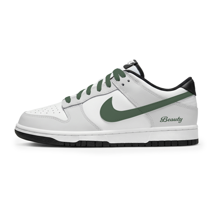 Nike Nike Dunk Skateboard Shoes Men's Low Top Olive Green