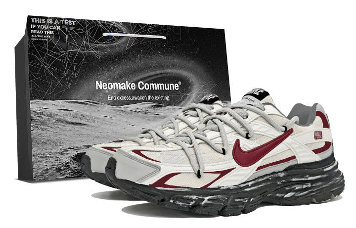 Nike Nike Initiator Low top Physical Fitness Test & Exam Running Shoes Unisex Red White Black