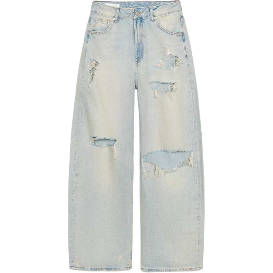 ZARA Trf Jeans Women's Light Blue Moderate Other