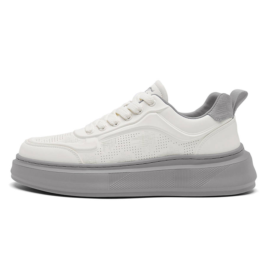 SEPTWOLVES Air Force 1 Height Increasing Abrasion Resistant Lightweight Slip Resistant Low top Skateboard Shoes Men's