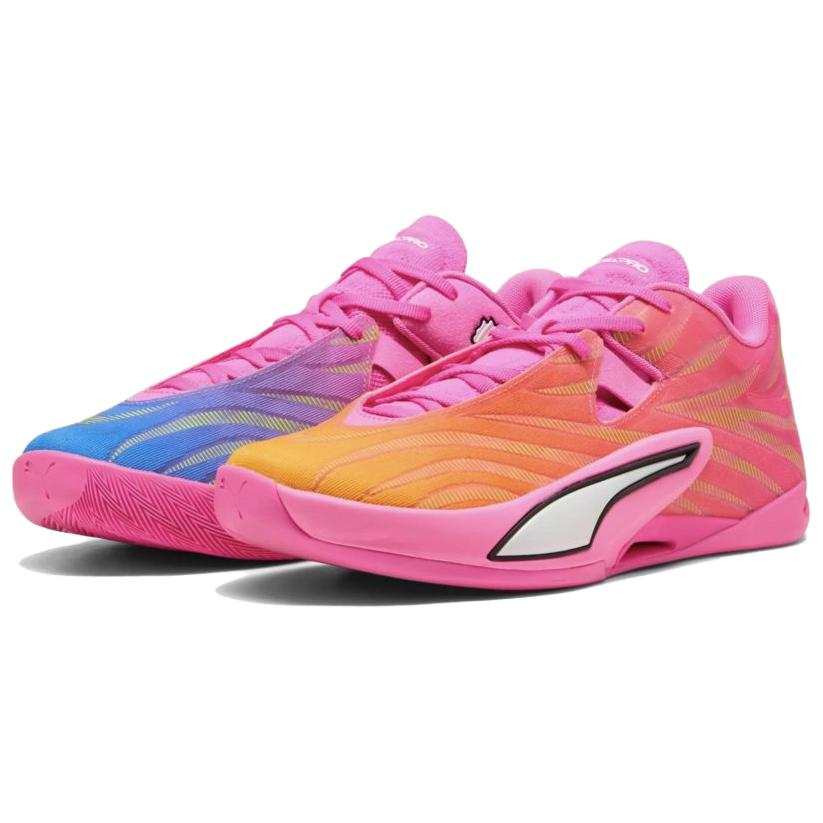 PUMA ALL PRO NITRO 2 Abrasion Resistant Support Grip Basketball Shoes Men's Pink