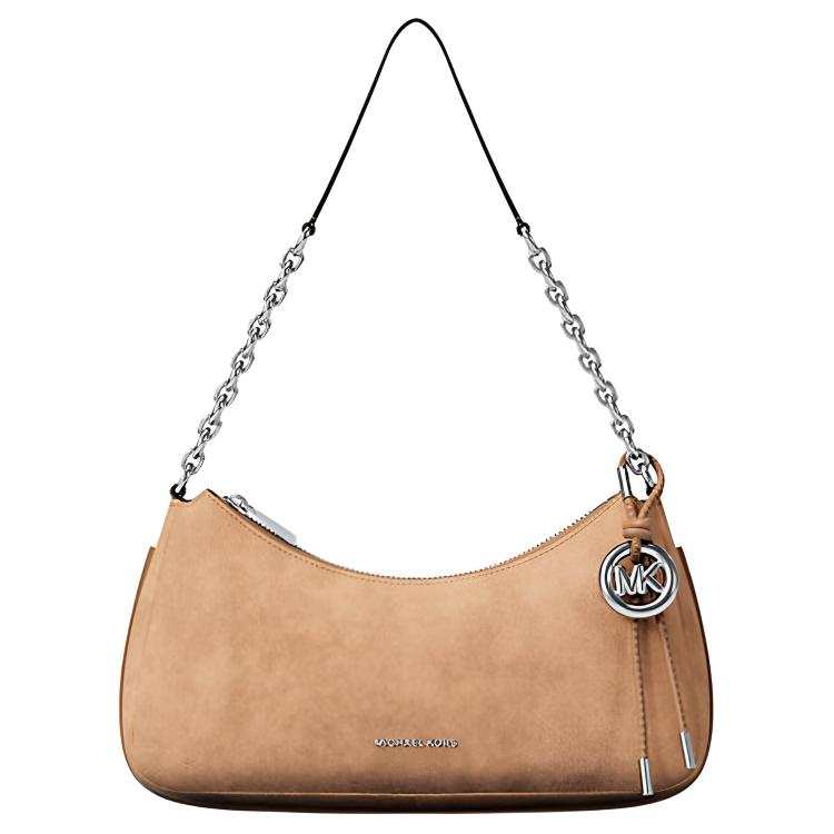 MICHAEL KORS Nolita Nubuck Handbag, Shoulder Bag Medium Women's Peanut