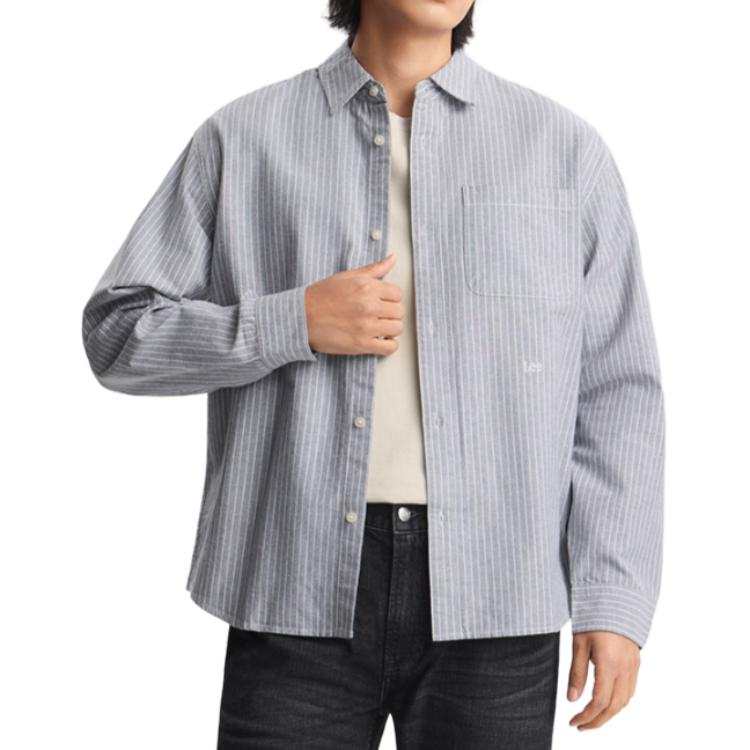 Lee Lee Shirts Men's Iron Gray Moderate
