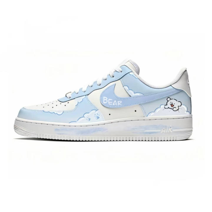 Nike Nike Skateboard Shoes Unisex Low Top Blue White