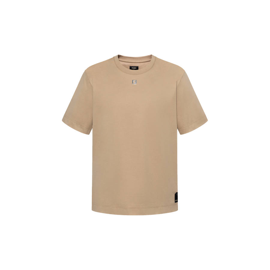 FENDI Ff Plaque Crewneck T Shirt