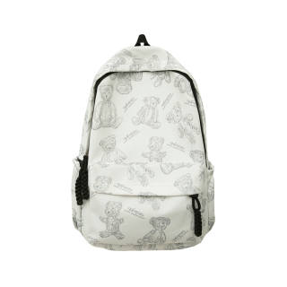YALU Nylon Backpack Unisex Multicolor
