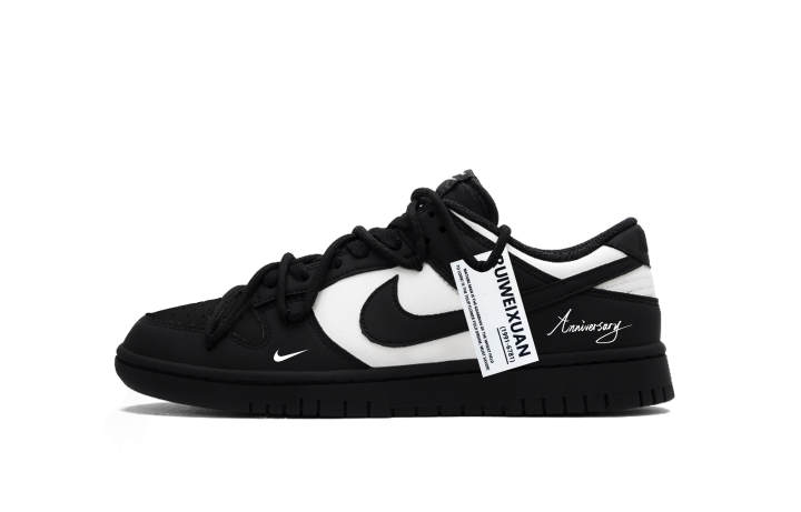 Nike Nike Dunk Gothic Low top Skateboard Shoes Unisex Black White