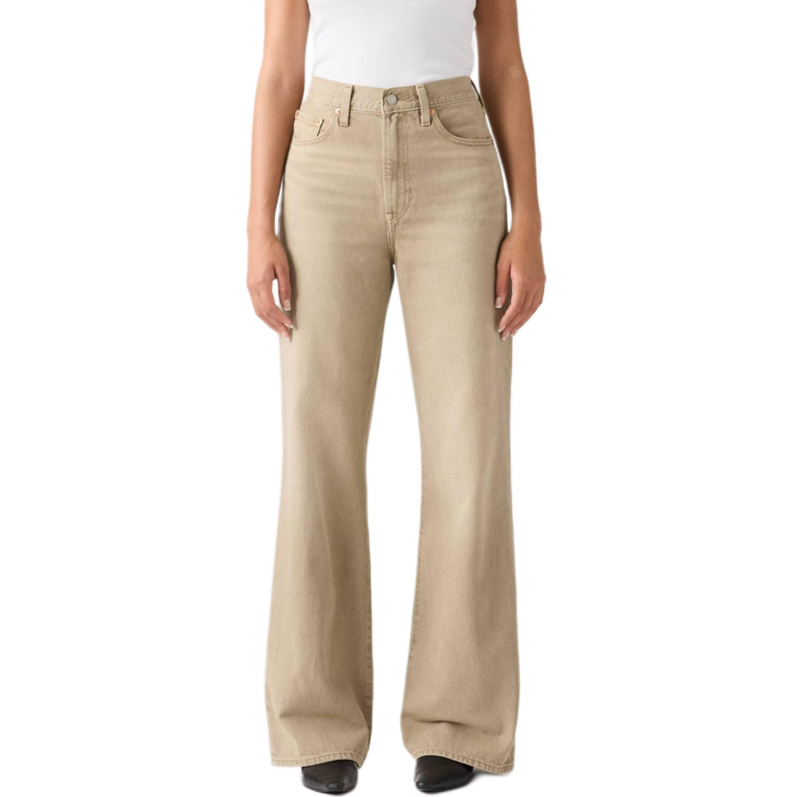Levis Jeans Women's Brown Moderate Wide Leg Pants