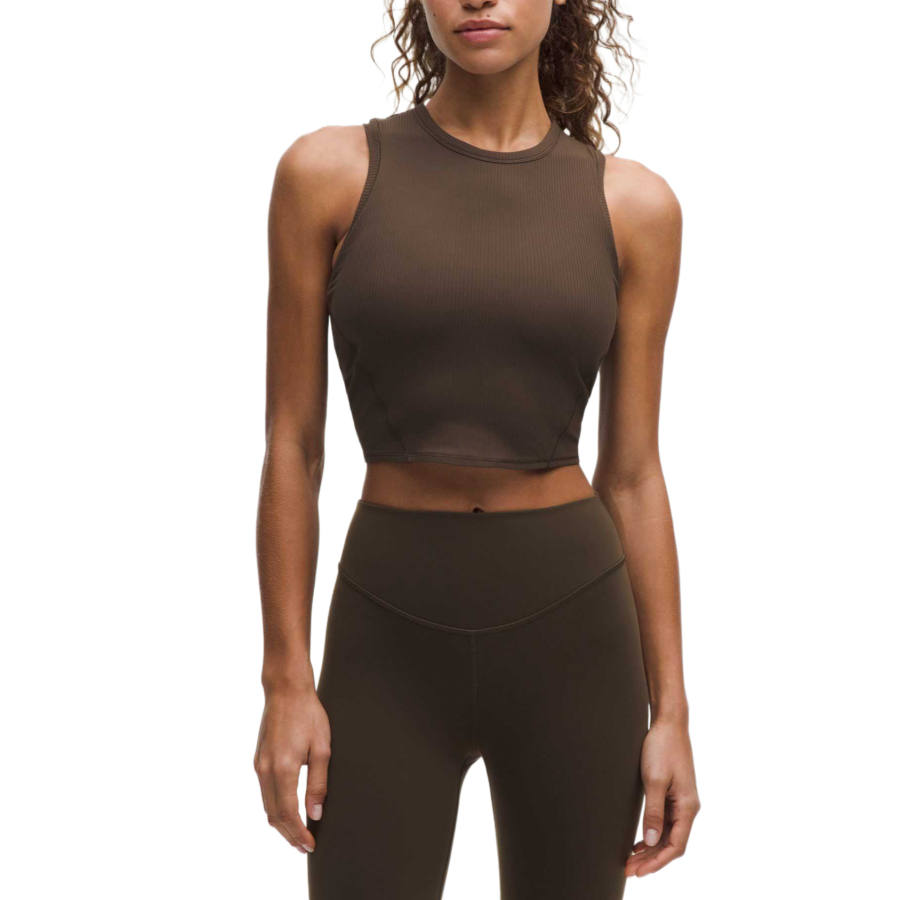 Lululemon Sleeveless Sports Shirts Women's Walnut Brown/WALC Other