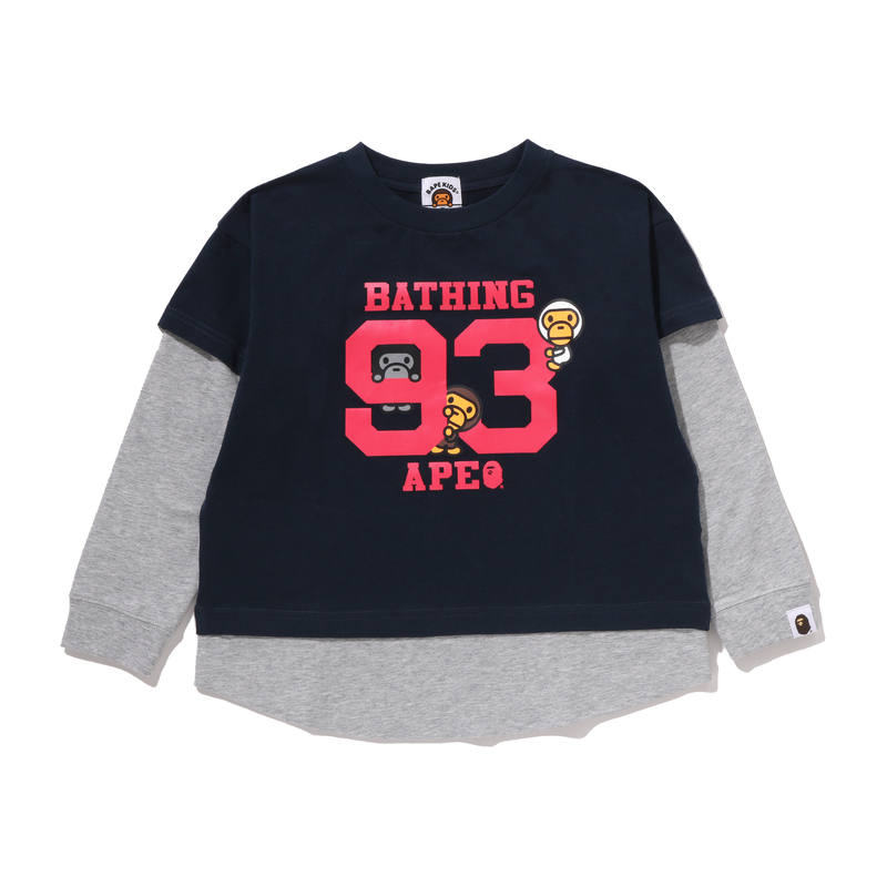 A BATHING APE A BATHING APE Pre School T Shirts Crew Neck Moderate