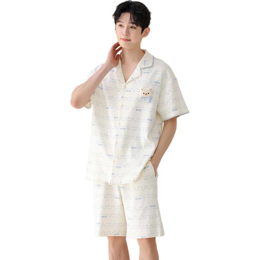 Cotton Gene Cotton Gene Men's Pajama Sets
