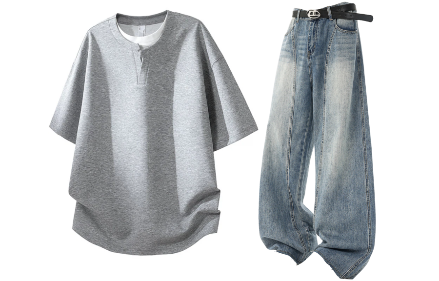 GWAF Casual Sportswear Unisex Crew Neck Moderate