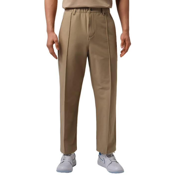 Jordan Jordan Casual Pants Men's Khaki/charcoal Gray Moderate Straight Fit Pants