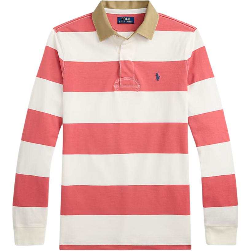 Polo Ralph Lauren Polo Shirt Classic Version Men's Red White